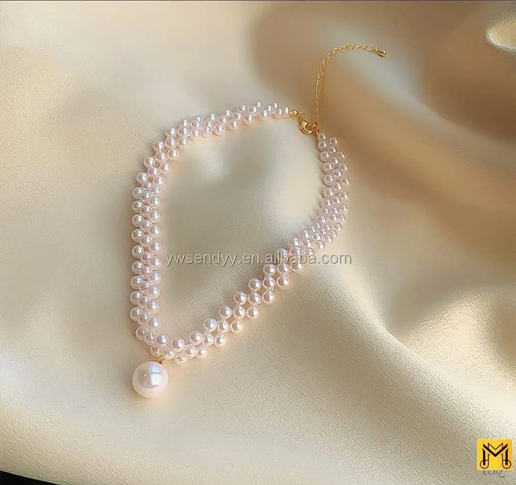 Elegant Pearl Choker for Women - 1 Pc Unique Design - Perfect for Any Occasion